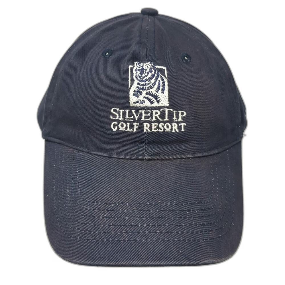 Levelwear SilverTip Golf Resort Bear Logo Blue OSFM Baseball Cap Hat Strapback
